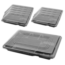 쿡앤락 일회용 5칸 도시락 대, 10개입, 4개