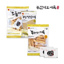 [미도어묵] 탕 맛보기 어묵3종 + 스프2팩 세트, 1세트