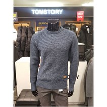 [톰스토리] W몰 공용 합사 변형조직 스웨터 T88M2204Q29