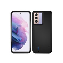 리아 삼성 갤럭시 S22 플러스 울트라 거치대 일체형 고속충전 보조배터리 케이스 5000mAh, S22Ultra