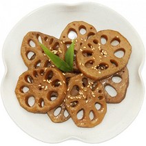 [ 연근조림 150g ] 갑상선암 수술 후 방사성 동위원소 치료 준비 위한 음식 - 정제염 사용, 1개