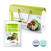 브로콜리 순수양배추사과즙 1박스 총30포, 단품, 단품