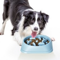 강아지 급체 막아주는 밥그릇 슬로우식기, 핑크