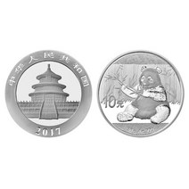 기념주화 기념메달2011 - 2023 중국 30g 1oz Ag.999 실버 팬더 은화, 06 2017