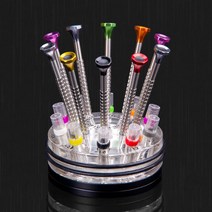 논슬립 일자 미니 노트북 고급형 별 핸드폰 수리 시계 일자 자석 십자 공구 육각, 회전스탠드 논슬립 정밀세트