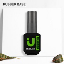 네일아트재료 고무 베이스 및 탑 코트 젤 매니큐어 uv 15ml 세미 퍼머넌트 바니시 매트 네일 프라이머 젤락, 01 rubber base