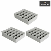 다용도정리함 벨라홈 다용도 정리함 15칸 3P CN9009, 단품