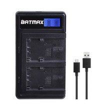 반영구 NP-FH100 NP FH100 배터리 및 LCD USB 듀얼 충전기 소니 NP-FH70 FH50 FH30 DCR-SX40 SX40R A230 A330 A290 A380 A, [06] 2Pcs