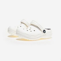 아동용ABC마트CROCS샌들클래식라인드클로그키즈CRS207010WHITEGREY