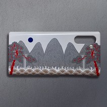 우리일쌍 유광 백색 일월오봉도 휴대폰 케이스 (3691965), 아이폰11pro max