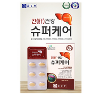 종근당 간건강 슈퍼케어 밀크씨슬 30정, 1개