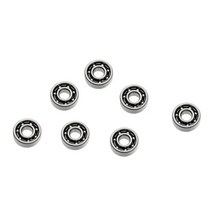 쇠구슬 과학교구 실험키트 도구 1PCS ID 6MM 낚시 릴 ZrO2 S3N4 POM 플랜지 볼 베어링 스테인레스 MR106 Z, 02 SMR106ZZ 6X10X2.5