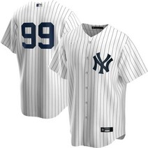 남자 뉴욕 Yankees Aaron Judge 홈 그라운드 유니폼 하얀색