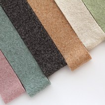 C325 푸들이 모직 리본 폭6cm 헤어핀재료 리본부자재 머리핀만들기, 08진그레이(gray)