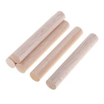 STK 20mm 둥근 발사 목재 스틱 미완성 목공예 스틱 은못, 나무3
