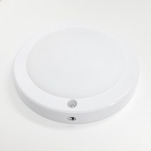 국산 LED 원형 센서등 스노우 15W 센스등 현관 베란다 복도 계단 등 조명, 주백색(아이보리빛)