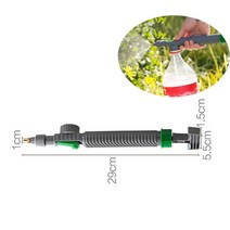 정원 가꾸기 압력 스프레이 정원 물 분무기 조정 트롤리 건 노즐 스프링클러 수동 pulverizer 급수 pulverize 분무, 육군 녹색