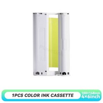 잉크 카세트 용지 Canon Selphy CP1300 CP1200 CP1000 CP910 CP900 포토 프린터 용 4 
