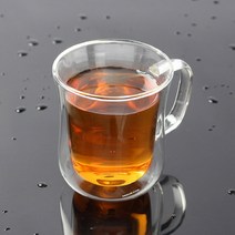 벨르 이중 유리컵 220ML 라떼글라스 아이스커피유리잔