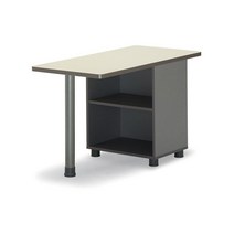 티에스퍼니처 TR 1200 U탁 독립형 사이드테이블, 샌드그레이