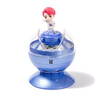 BTS 타이니탄 캐릭터피규어 +무선 미니 공기청정기 반영구 나노필터, V(공기청정기)