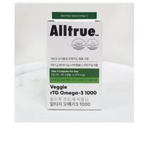 올트루 식물성 rTG 오메가3 1000 (635mg x 60캡슐), 올트루 rTG 오메가3 1000, 120캡슐, 60정