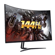 32인치 모니터 4k 공장 24 인치 곡선 스크린 전체 1080 게임, 블랙 1k 75hz 곡선