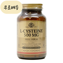 솔가 SOLGAR 엘시스테인 500mg 90베지정 Solgar L 시스테인 해외직구, 1개, 90정, 90정
