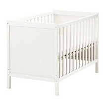 이케아 SUNDVIK 유아침대 신생아 공주 60x120 화이트 아기범퍼침대 lhob, 상세페이지참조()