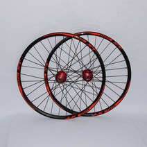자전거 초경량 휠 휠셋 카본 마빅 타이어 로드 바퀴 MTB mtb 4 밀봉 알루미늄 합금 산악 더블 셋, 29h 골드 허브 블랙