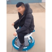 보행기 걸음마 유아 아기보행기 높이조절, 1.블루