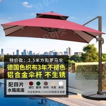 프리미엄 감성파라솔 코스트코 세인트폴 테라스 정원 야외 옥상 횡단보도 그늘막 대형, B