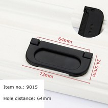 내각은 단단한 알루미늄 합금 문 손잡이와 손잡이를 취급합니다 부엌 찬장은 서랍 손잡이 가구 손잡이 하드웨어를 당깁니다, 9015-64