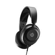 스틸시리즈 Arctis Nova 1 유선 게이밍 헤드셋 블랙 (236g 초경량 / PS5/4 Xbox 호환 / 노이즈 캔슬링 마이크 / 메모리폼), 61606, 블랙(61606 Arctis Nova 1)