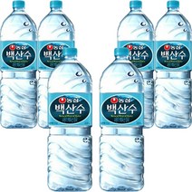 농심 백산수 2L x 6개 좋은물 생수, 상세페이지 참조, 상세페이지 참조