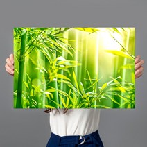 사업운 상승하는 사군자 대나무 그림 캔버스 액자 사무실 회사 사업장 인테리어, 02.선샤인 대나무