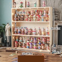 리앤킴 원목 미니카 피규어 정리대 진열장 GH78, 모델A