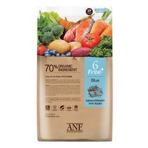 ANF 전연령 유기농 6Free 애견사료 강아지사료 사료, 5.6kg, 연어+흰살생선