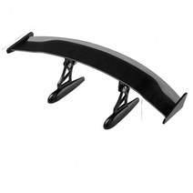 리어스포일러 미니 후면 윙 스포일러 튼튼한 자동차 트렁크 설치하기 쉬운 작은 테일, Black