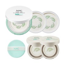 AHC 마일드 선쿠션 본품 25g+미니 8g x2+리필 x2+퍼프, 단품