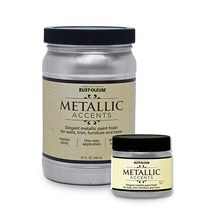 [RUST OLEUM] 금속느낌의 장식용 페인트! 메탈릭 엑센트(2oz 32oz), Rich Brown, 59ml, 1개
