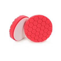 케미컬가이즈 BUFX_102_HEX4 Hex-Logic Medium-Heavy Cutting Pad Orange (4인치 백킹 플레이트용 4.5인치 패드) 패드 1개 포함, 6인치, 울트라 라이트 피니싱 패드