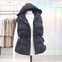 [에이비에프지] ab.f.z sh06 루즈핏 셔링 패딩 베스트 DDIX1HU31A (942