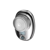 휴대용 미니 전기면도기 스마트 방수 면도기, Type-C 실버