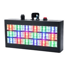 프로젝터 빔 홈시어터 스크린 가정용 프로젝트 ALIEN 18 LED 스트로브 RGB 플래시 무대 조명 효과 사운드, 01 RGB_01 EU 플러그