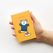 작은 미니 유선 수첩 중철제본 메모장 핸디 아이디어 노트 낙서장 40개, 꼬망 핸디수첩(40개)