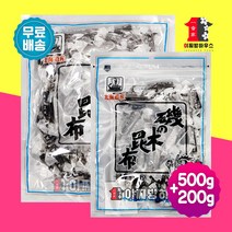 일본다시마젤리 500g+200g 이소노키콘부 다이어트간식 북해도산 일본젤리 이소노키콘부 식이섬유 어르신간식 환자영양식 할아버지간식, 1개