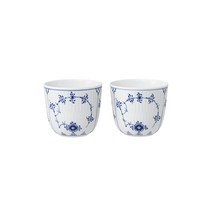 ROYAL COPENHAGEN [정규 수입품] 로얄 코펜하겐 루 フル 프루티드 플레인 컵 페어 높이 약 6cm 결혼 선물 1062453