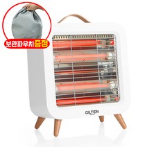 미니 석영관히터 캠핑히터 400W 전기난로 차박 사무실 캠핑난로 미니난로 히터, GTH-463WT