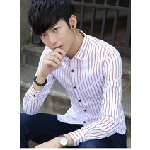 남방 반팔 가을 겨울 셔츠 비지니스 커리어 정장 정장 슬림핏 셔츠